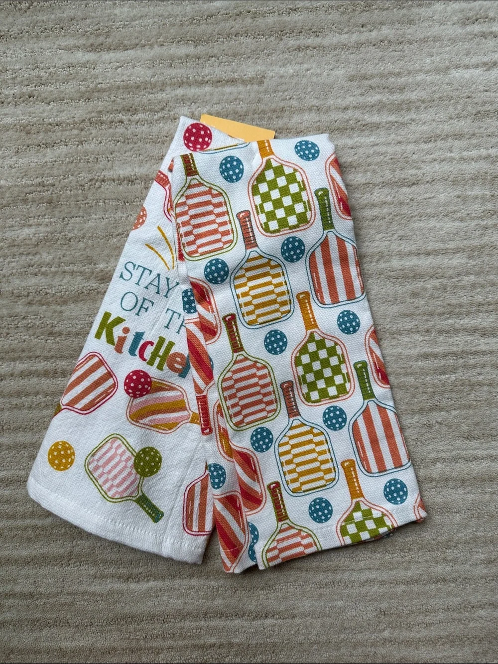 NWT Celebrate Together Set of 2 Kitchen Towels Pickleball Summer